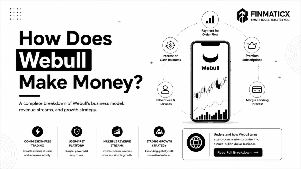 how does Webull make money